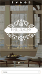 Mobile Screenshot of finedesignsandinteriors.com